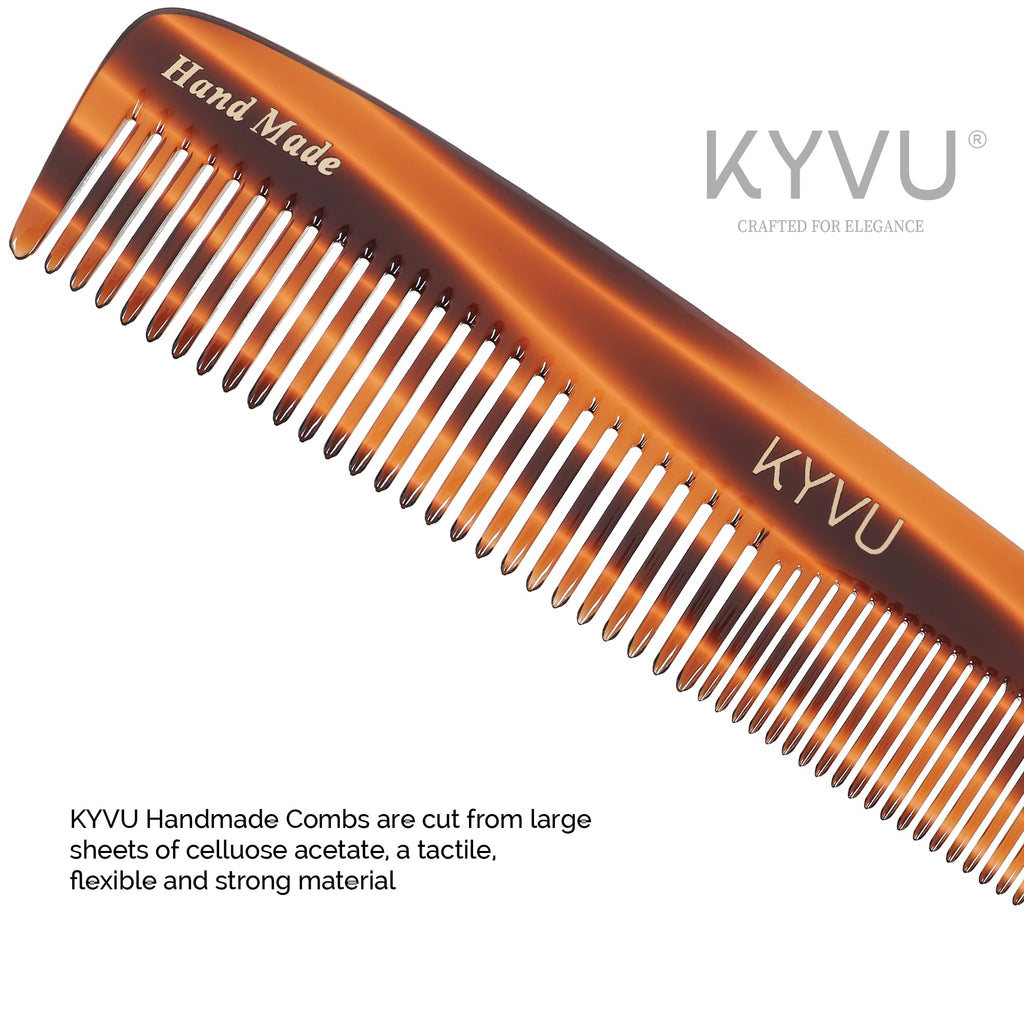 Handmade 19.1 cm Deluxe Hairdressing Comb (T8)