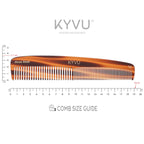 Handmade 19.1 cm Deluxe Hairdressing Comb (T8)