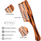Handmade 20.8 cm Coarse-Tooth Styling Comb (T21)