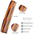 Handgefertigter, extragroßer Friseurkamm (T5), 22,3 cm