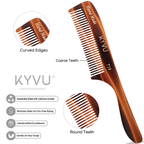 Handmade 17.4 cm Coarse Hair Styling Comb (T19)