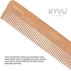 Large Wooden Coarse-Tooth Comb – Hairdressing Comb (W8)
