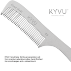 Large Aluminium Coarse-Tooth Comb – Styling Comb with Handle (A3)
