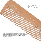 Classic Wooden Coarse-Tooth Comb – Hairdressing Comb (W3)