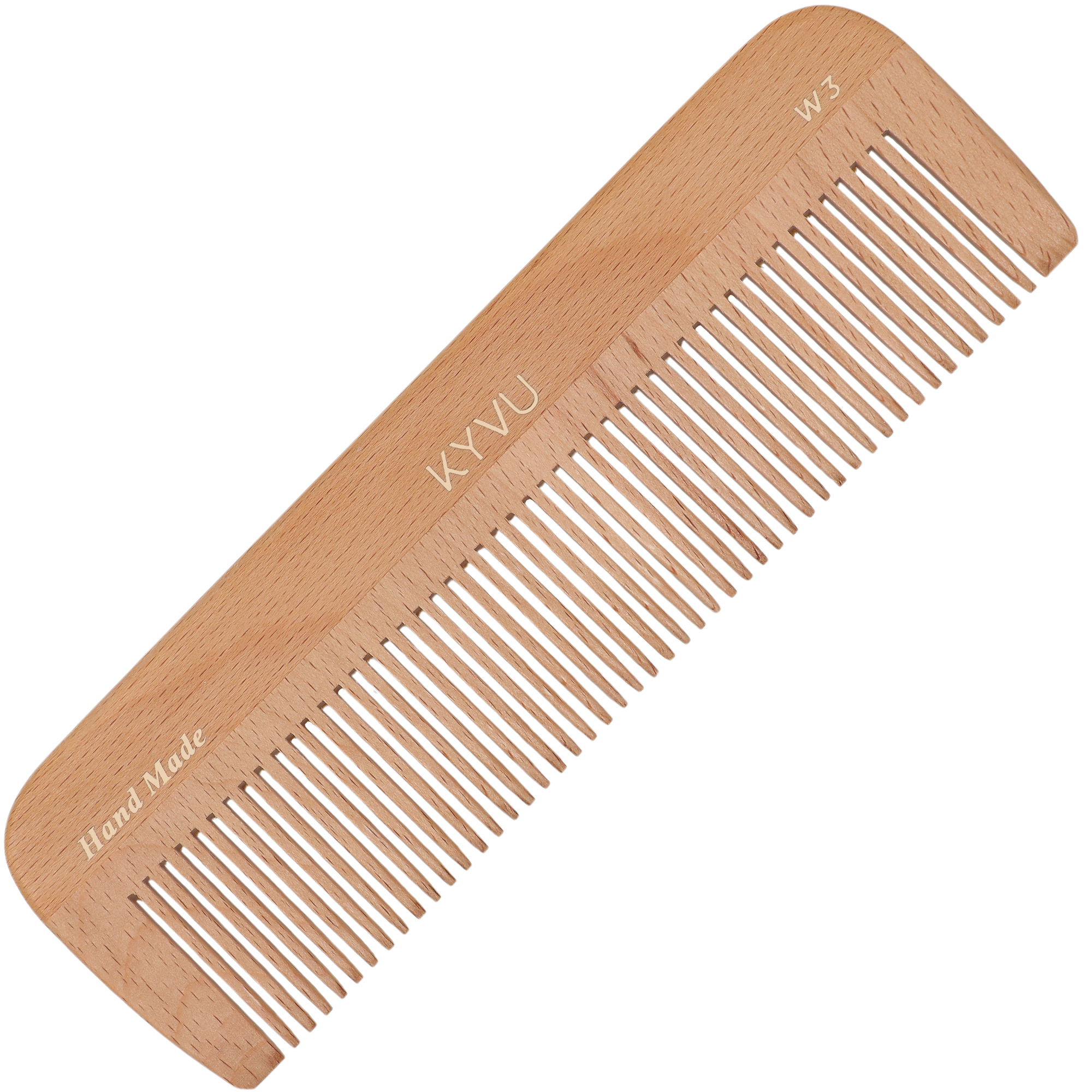 Classic Wooden Coarse-Tooth Comb – Hairdressing Comb (W3)
