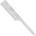Peigne extra-large en aluminium à dents fines – Peigne de coiffure avec poignée (A6)