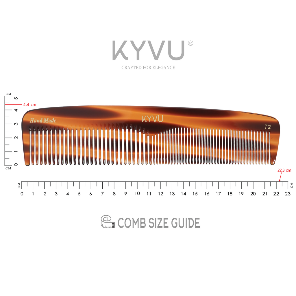 Handmade 22.3 cm Extra-Large Hairdressing Comb (T2)